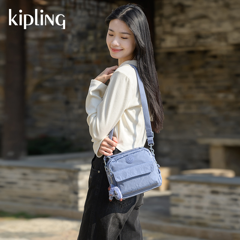 kipling女款斜挎包小方包