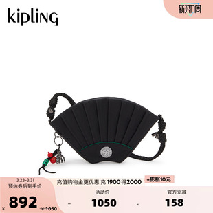 轻便帆布单肩斜挎包 春夏出行百搭时尚 FABYA 2026新款 kipling女款