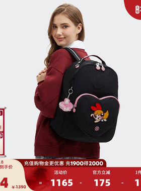 KIPLING x 飞天小女警联名系列大容量时尚书包电脑双肩背包|SEOUL