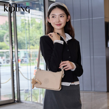 kipling女款帆布包2025秋冬经典款信封包千层包腋下包斜挎包|RIRI