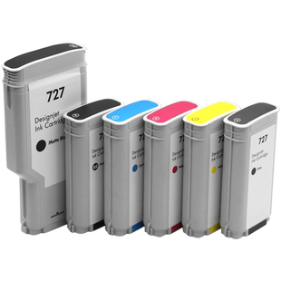 MAG适用惠普727墨盒HP T920 T1500 T2500 T930 T1530 T2530绘图仪墨盒大幅面打印机油墨727号墨水盒Designjet