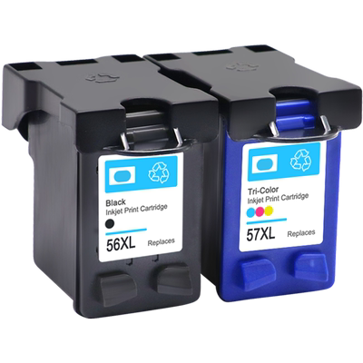 MAG适用 惠普HP56 57墨盒1110 1210 1350 2105 2108 2110 2115 5850 7150 7155 7450 7550打印机油墨盒C6656A