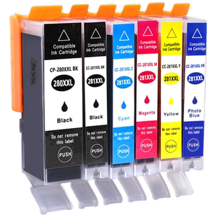MAG适用佳能PGI-280 281打印机墨盒TS6120 8120 9120 6220 8220 9521 9520 702 8320 6320墨水盒TR7520 8520