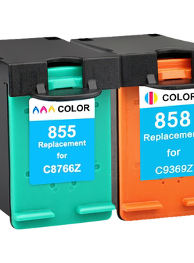 MAG适用 惠普HP C9369Z 彩色墨盒HP2608 HP7838打印机油墨5438 4168 3188打印机858油墨盒相片墨盒855 858