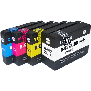 MAG适用 惠普932 933墨盒HP Officejet 6100 6600 6700 7110 A3宽幅彩色喷墨一体机墨盒 照片打印机油墨水盒