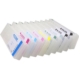MAG适用 爱普生P6080/P7080大幅面喷墨打印机/绘图仪填充油墨水盒P8080 P9080绘图仪连供墨盒 填充墨盒700ML