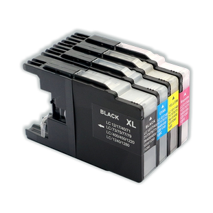 MAG适用兄弟MFC- J430w打印机油墨J6910dw J6710dw J432w墨盒LC12 LC17 73 LC75 79 LC400 LC450BK墨水盒油墨