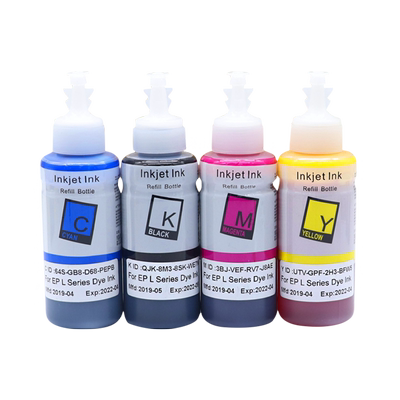 MAG适用爱普生Epson L120/L130/L210/L220彩色喷墨打印机墨盒墨水L300 L301 L303照片打印机连供墨水T672 674