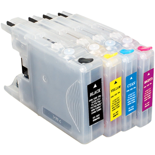 MAG适用 lc400BK墨盒LC450兄弟MFC-J625DW j825DW 6710DW填充连供墨盒mfc-J430w J6910dw J705dw J432w油墨盒