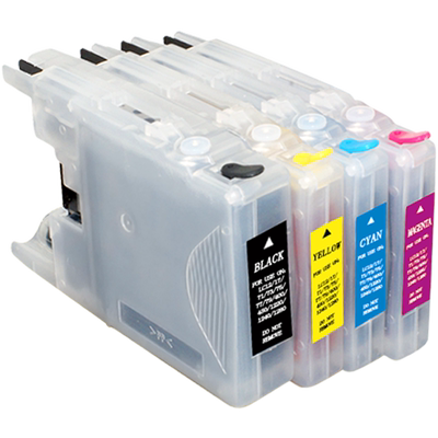 MAG适用 lc400BK墨盒LC450兄弟MFC-J625DW j825DW 6710DW填充连供墨盒mfc-J430w J6910dw J705dw J432w油墨盒