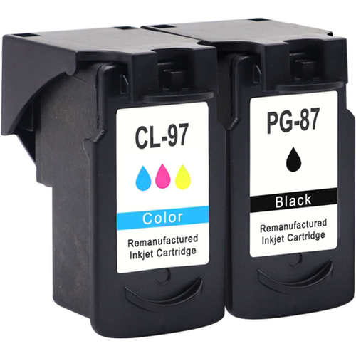 MAG适用 Canon佳能PG-87XL墨盒 CL-97XL墨盒E568打印机墨盒PIXMA E568R喷墨打印机墨水盒油墨盒佳能87 97墨盒