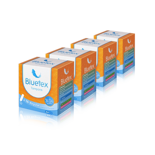 Bluetex蓝宝丝德国卫生棉条女日用夜用导管式内置卫生巾棉棒插入