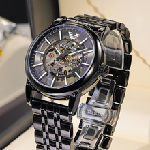正品宾卡达黑武士手表男士全自动机械男表防水潮流品牌官方旗舰店