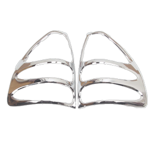 03-09普拉多尾灯罩 前大灯罩老霸道后大灯框 FJ120后灯罩改装