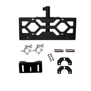 坦克300后备胎牌照架铁锹兵工铲旗杆倒车灯越野五合一改装件支架