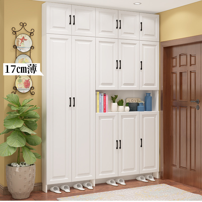 客厅可定制超薄鞋柜17cm简约现代多功能门厅柜鞋架北欧玄关柜15cm,住宅家具,鞋柜,淘宝优惠券,粉丝福利购,淘宝优惠卷