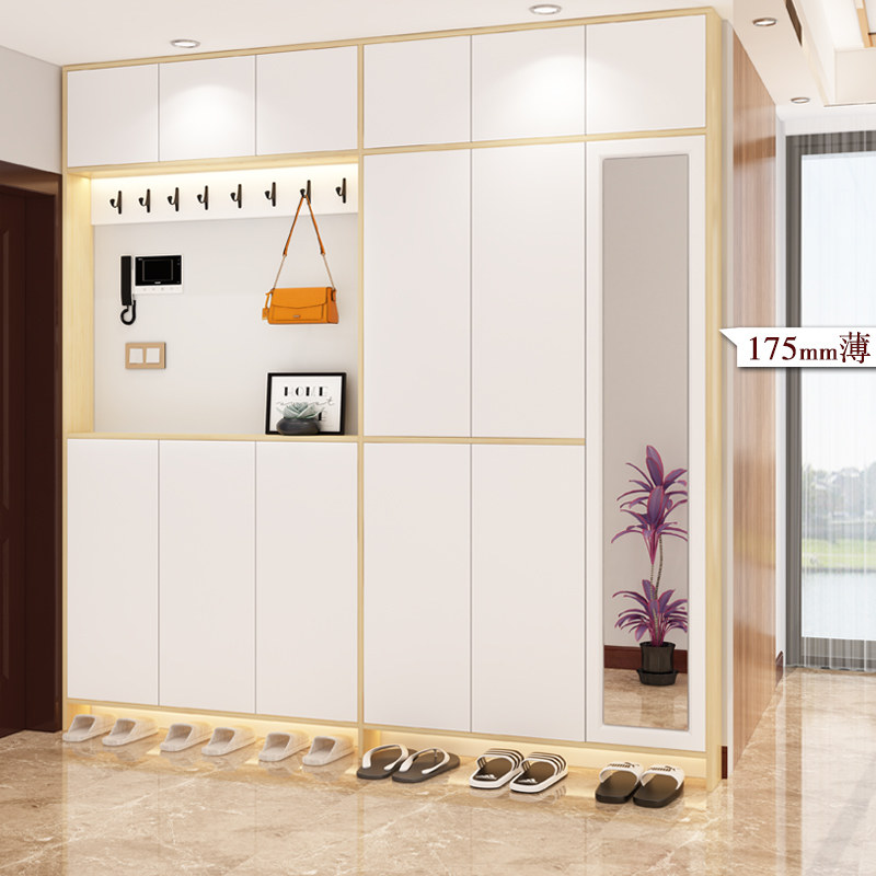 定制轻奢超薄鞋柜17cm门口客厅北欧省空间简约现代鞋架玄关门厅柜,住宅家具,鞋柜,淘宝优惠券,粉丝福利购,淘宝优惠卷