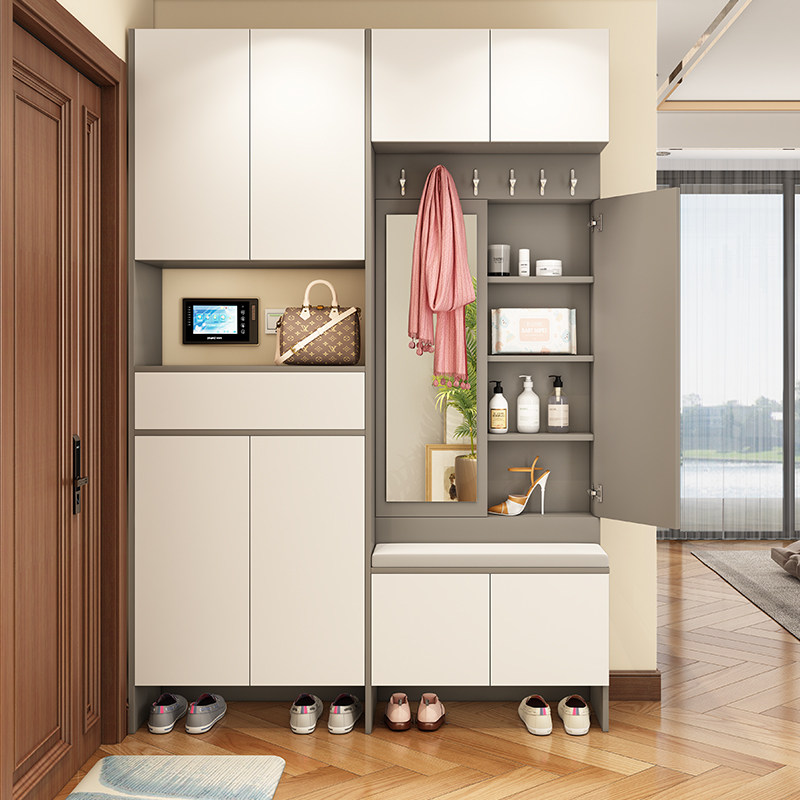 北欧储物柜鞋柜简约现代客厅入户坐凳玄关柜入户衣帽柜屏风装饰柜,住宅家具,门厅/玄关柜/玄关架,淘宝优惠券,粉丝福利购,淘宝优惠卷