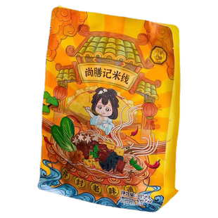 开封尚膳记西施米线速食小吃传统开封味鸡丁香菇细米线泡馍两掺