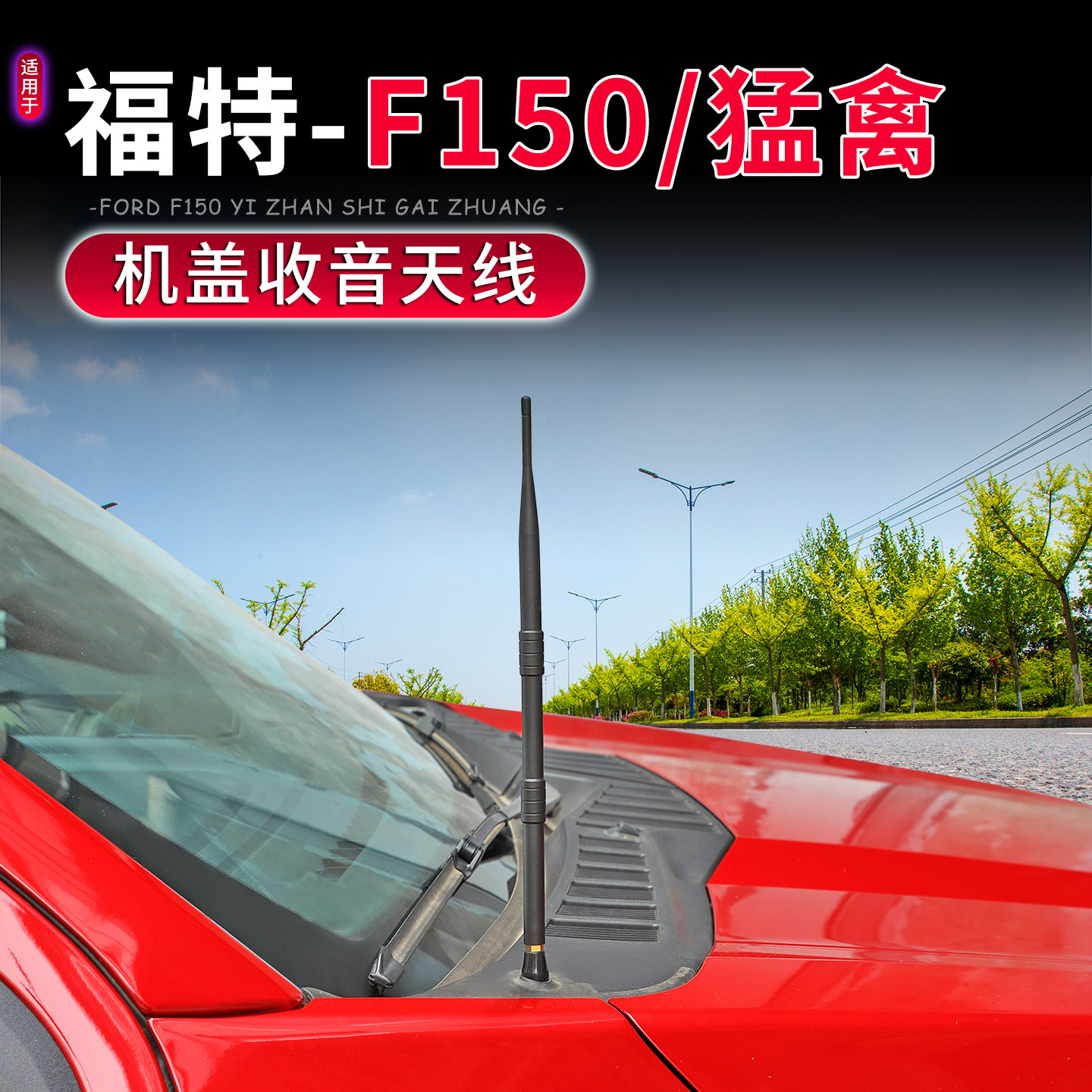 福特F150/猛禽短天线收音天线