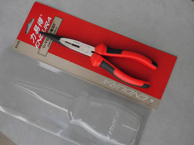 正品8寸日式尖嘴钳ENDURA/力易得