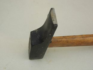 八十年代老锤子白铁铆锤钳工锤金工锻打锤斩口锤扁嘴锤高硬异形锤