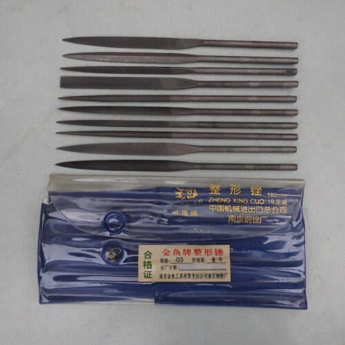 老货金鱼牌什锦锉10件套5x180mm