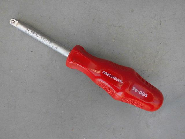 原装进口CROSSMAN美国十字牌小飞旋具柄套筒用手柄加力延长杆接杆