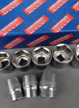 原装进口CROSSMAN美国十字牌大飞六角套筒12.5mm公制套筒头套管头