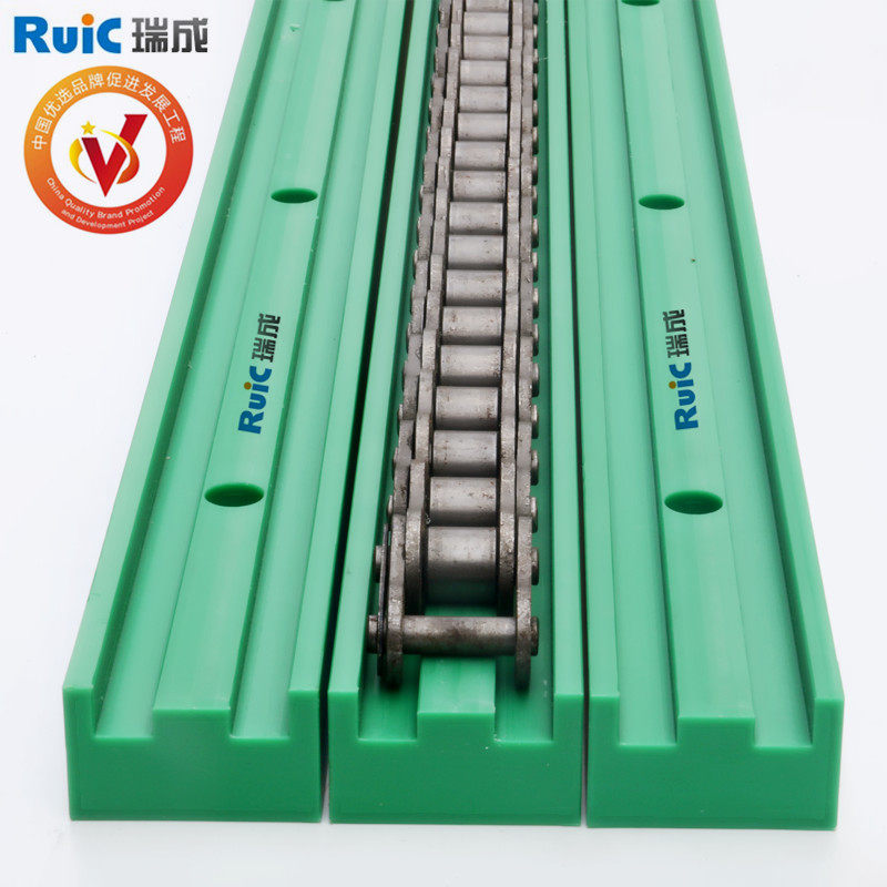 输送设备链条轨道超耐磨链条导向轨深圳瑞成厂家生产塑料导轨轨道
