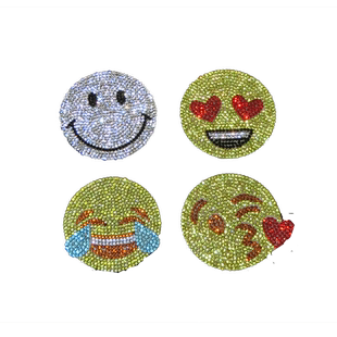 汽车天鹅壁虎爱心雪花钻贴定制车窗钻石贴贴钻镶钻车牌方向盘迷你