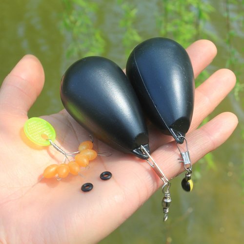 塑料黑色锚鱼漂黑色浮球多用途