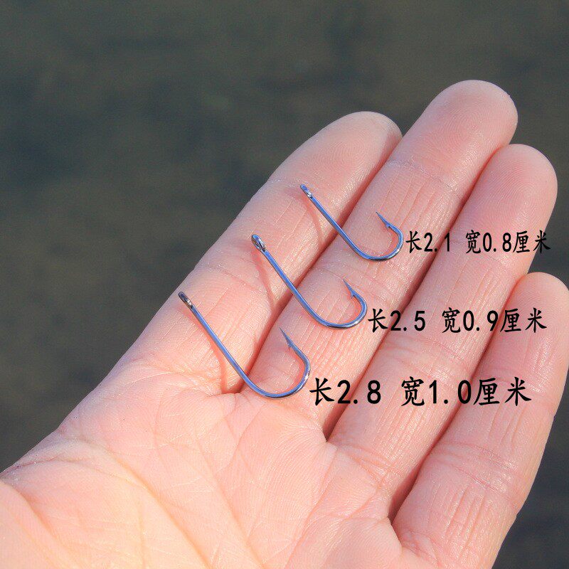 塘角黄刺鲶鱼传统软虫钩有穿线孔图片