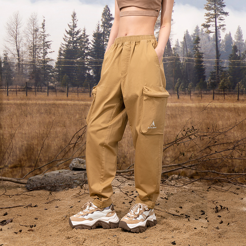 YEP美式复古山系工装裤立体口袋