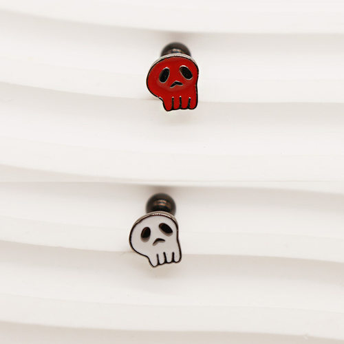 getta鬼脸耳骨钉个性耳钉穿刺耳钉cartilage earring