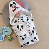 襁褓宝宝抱被纯棉春秋季 小被子四季 新生儿 初生婴儿包被夏天薄款