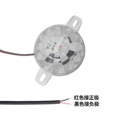 汽车LED七彩爆闪底盘灯9v-80v通用货车摩托车电动车改装装饰彩灯