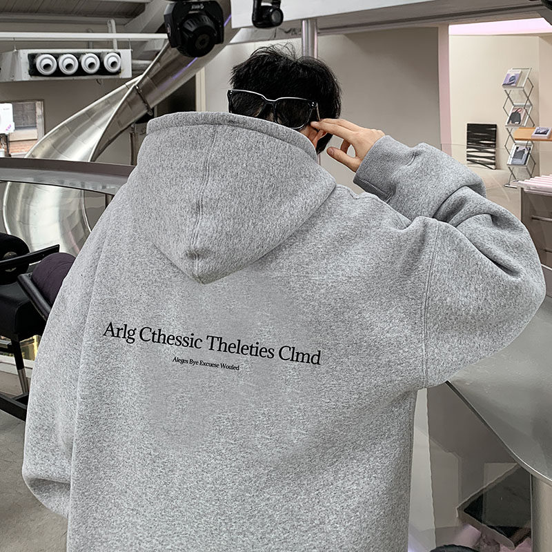 GAOKE HEAVY STIFF BLACK 운동복 남성 봄 가을 AMERICAN RETRO 까마귀 특대 커플 자켓