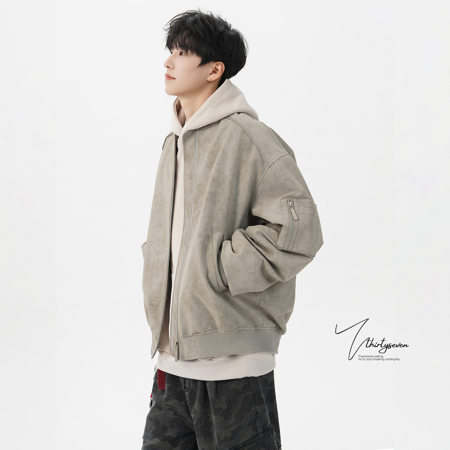 美式高街vintage棒球服