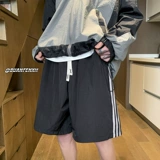 Tide, быстросохнущие летние шорты, спортивные трендовые штаны, в американском стиле, оверсайз