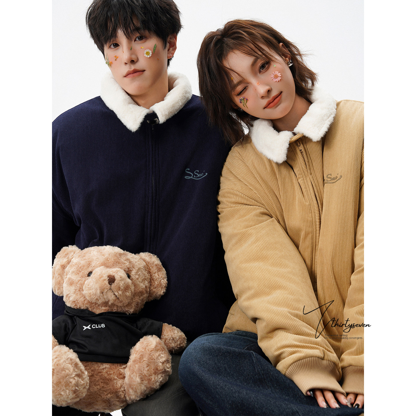 美式氛围感灯芯绒棉衣外套男款