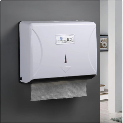 北奥OK-512A擦手纸盒塑料厕所卫生间室内家用酒店饭店商用纸架
