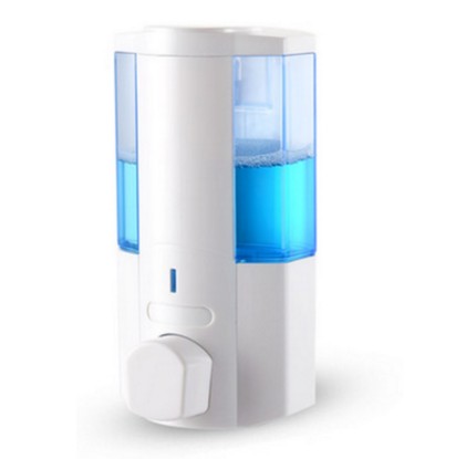 瑞沃卫浴 单头双头皂液器 手动出液机 挂壁式皂液器 V-5101/5102