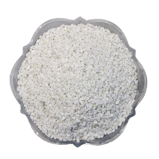 天然白石子装饰松树多肉花盆铺地园林枯山水白色小石头造景装饰