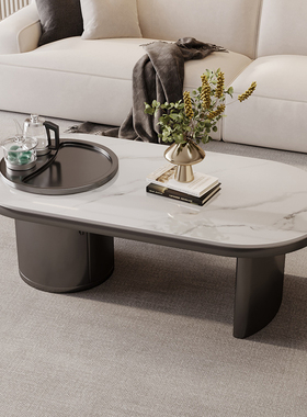 客厅家用带储物茶几茶台小户型几桌轻奢岩板茶桌小桌子烧水壶一体