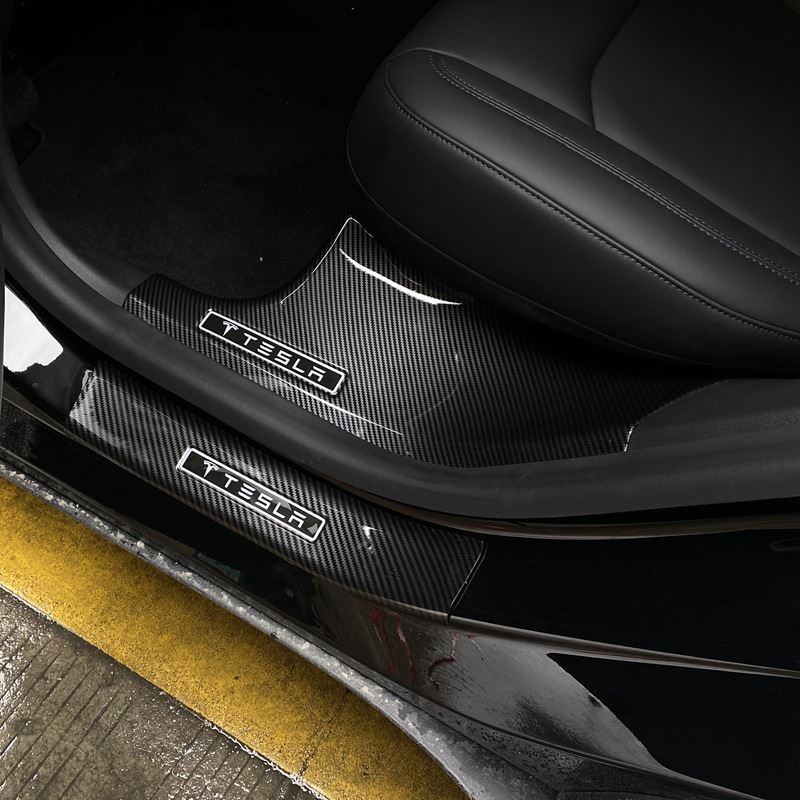 专用碳纤维迎宾踏板门槛条