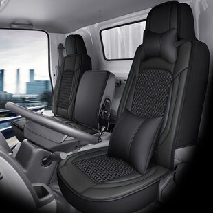 庆铃五十铃kv100货车座套 五十铃100P坐垫双排600P 700P k600椅套