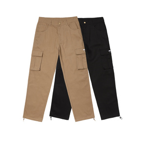 CARGO Helas PANT BEIGE工装 直筒裤 多口袋直筒休闲长裤 法国