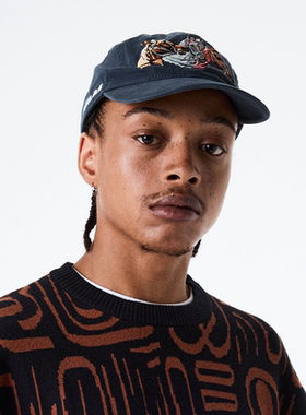 【法国】HELAS 25FA HORSES CAP 三匹马刺绣帽子弯檐棒球帽