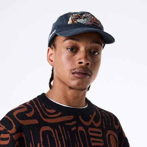 【法国】HELAS 25FA HORSES CAP 三匹马刺绣帽子弯檐棒球帽